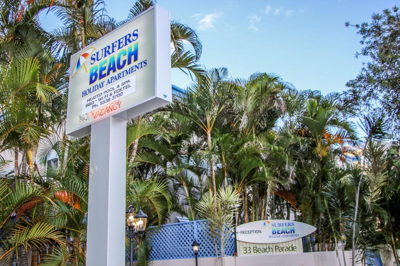 Surfers Beach Holiday Apartments Гоулд Коуст Екстериор снимка